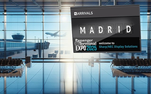 Safe, secure and sustainable: how Sharp/NEC is serving the aviation industry